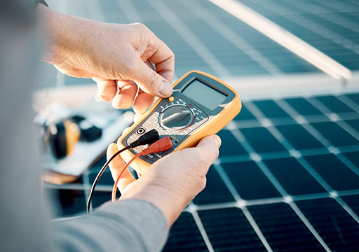 Banner de panel solar Wimse